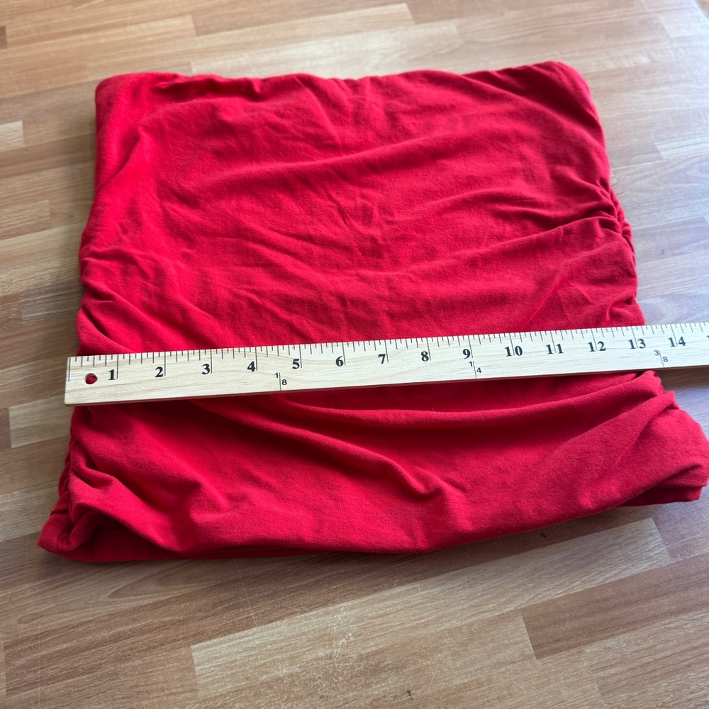 Abercrombie and Fitch red sleeveless halter top size large - Picture 6 of 10